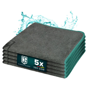 Mikrofasertuch 380GSM 40x40 5er Set
